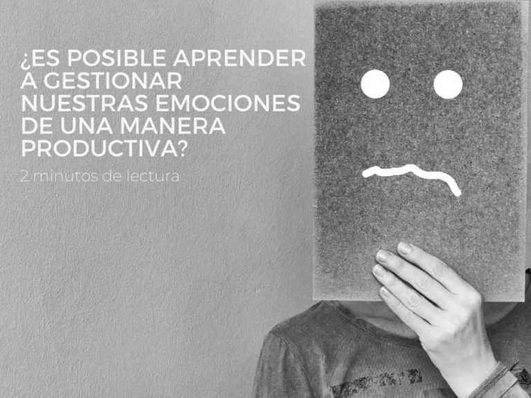 gestion emociones productividad